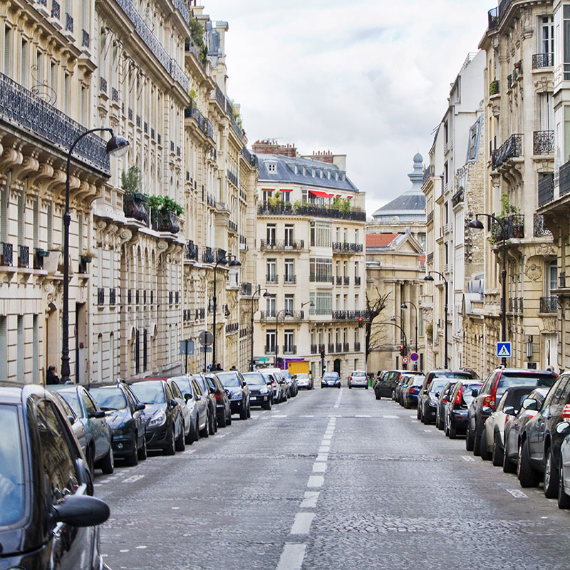 Zones d'intervention 01 Une rue de Paris